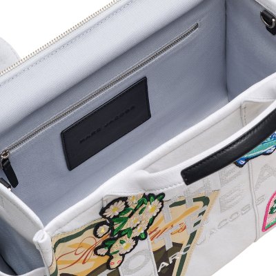 THE CAMP PATCHWORK DENIM MEDIUM TOTE BAG